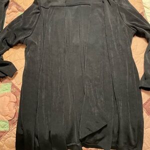 Chicos travelers black three piece set. Jacket, tank and pants